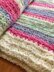 Crochet Cotton Candy Fluffy Blanket