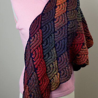 Jojoland Dragon Wing Shawl PDF