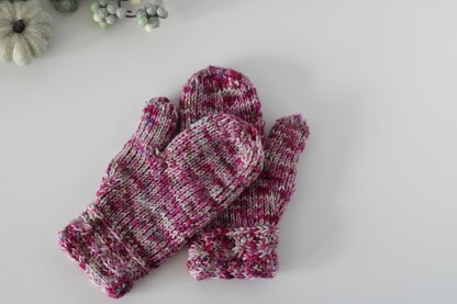 Raspberry Jam Mittens