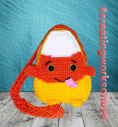 Kids Candy Corn Purse