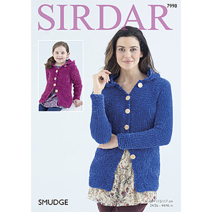 Sirdar 7998 Ladies and Girls Jackets