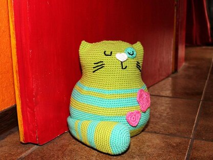Doorstop - Cat - Amigurumi
