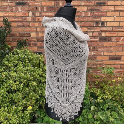 Marianne Half Hap Shawl