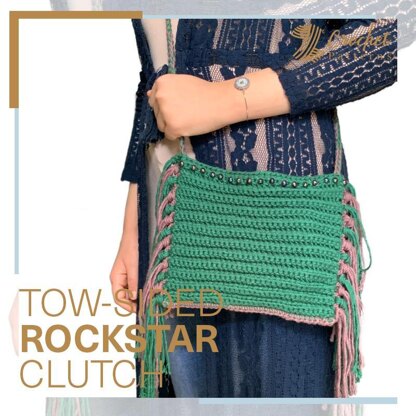 Tow-Sided Rockstar Clutch