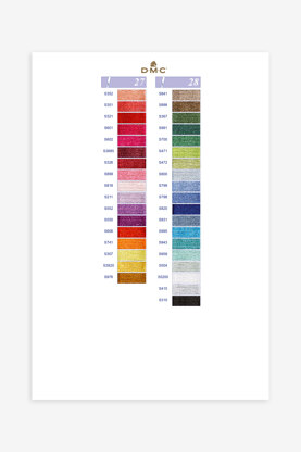 Fil à Broder DMC 437 Camel - Coton 6 Brins - 8 Mètres - Pour Point De Croix, Broderie, DIY