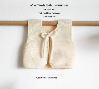 Woodlands Baby Waistcoat | 0-24 months