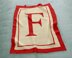 C2C Crochet Pattern Initial Letter F Blanket Name Throw Baby Shower Stroller