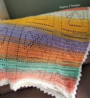 Heavenly Hosts Baby Blanket