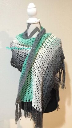 Reflection Shawl/ Mega Scarf