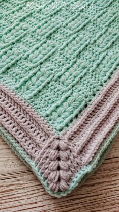 Puffs and Hugs Baby Blanket