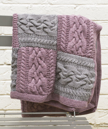 Lapp Blanket in MillaMia Naturally Soft Aran