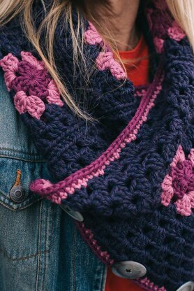 Modern Granny Square Cowl