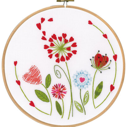 Vervaco Flowers Embroidery Kit