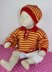 Baby & Toddler Stripe Sweater & Beanie Hat