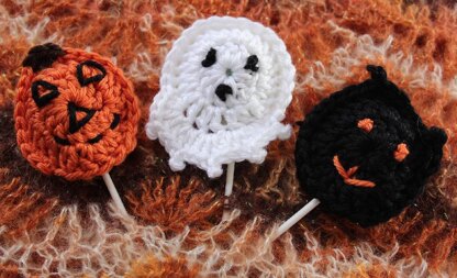 Halloween Sucker Covers and Finger Puppets