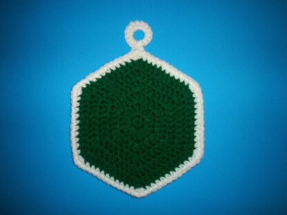 Christmas Ornament Potholder C-147
