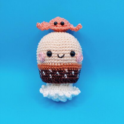 Cannonball Jellyfish Amigurumi Crochet Pattern