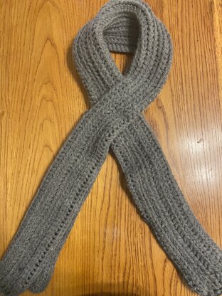 Simple Keyhole Scarf