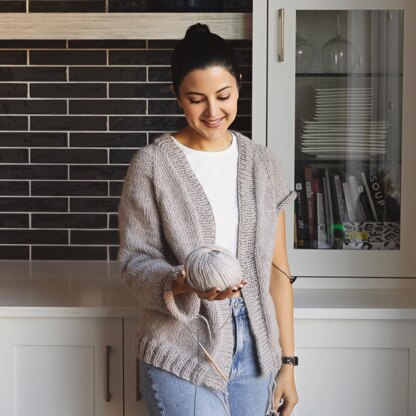 Simple Raglan Cardigan