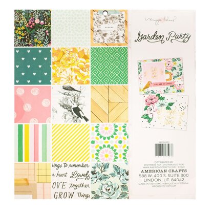 American Crafts Maggie Holmes - Garden Party Paper Pad