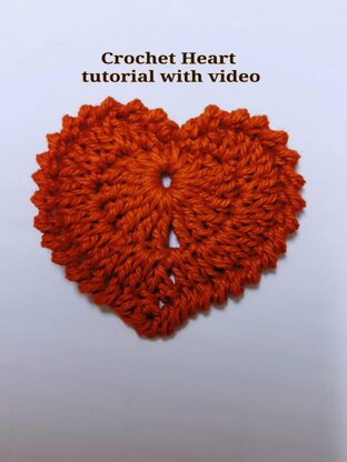 Heart crochet pattern