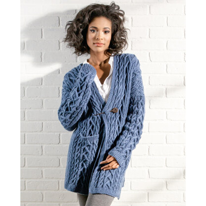 Universal Yarn Brook Cardigan PDF