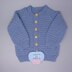 Stephen Unisex Baby cardigan knitting pattern 20" & 22" chest size