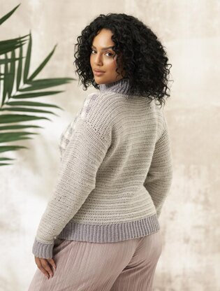 Pearl Crochet Checked Jumpers by Cassie Ward in West Yorkshire Spinners Elements - DBP0279 - Downloadable PDF