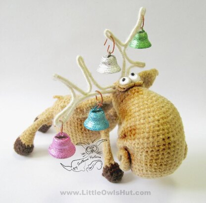 027 Moose Amigurumi toy with wire frame Ravelry