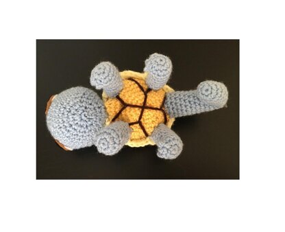 Crocheted squirtle