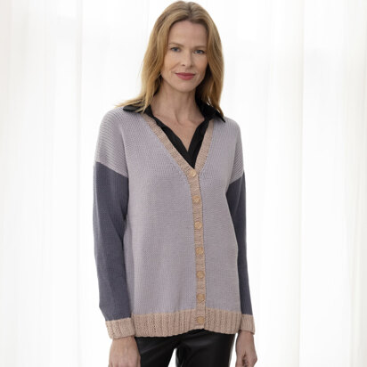 1295 Ocotillo - Cardigan Knitting Pattern for Women in Valley Yarns Toby - knitting pattern