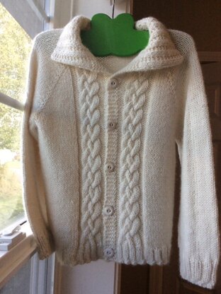 Seamless Braided Cable Sweater