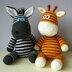 Gerry Giraffe and Ziggy Zebra