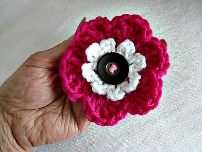 968-Button Flower