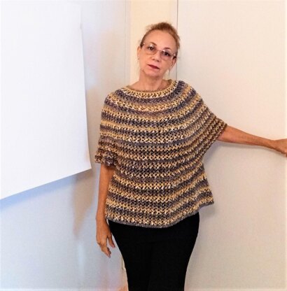 Papillon II Poncho Sweater