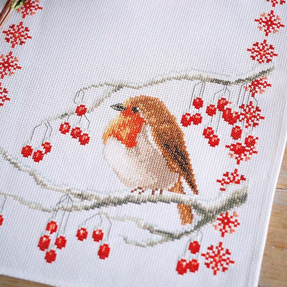 Christmas Cross Stitch Patterns - Robin Design - Crafts