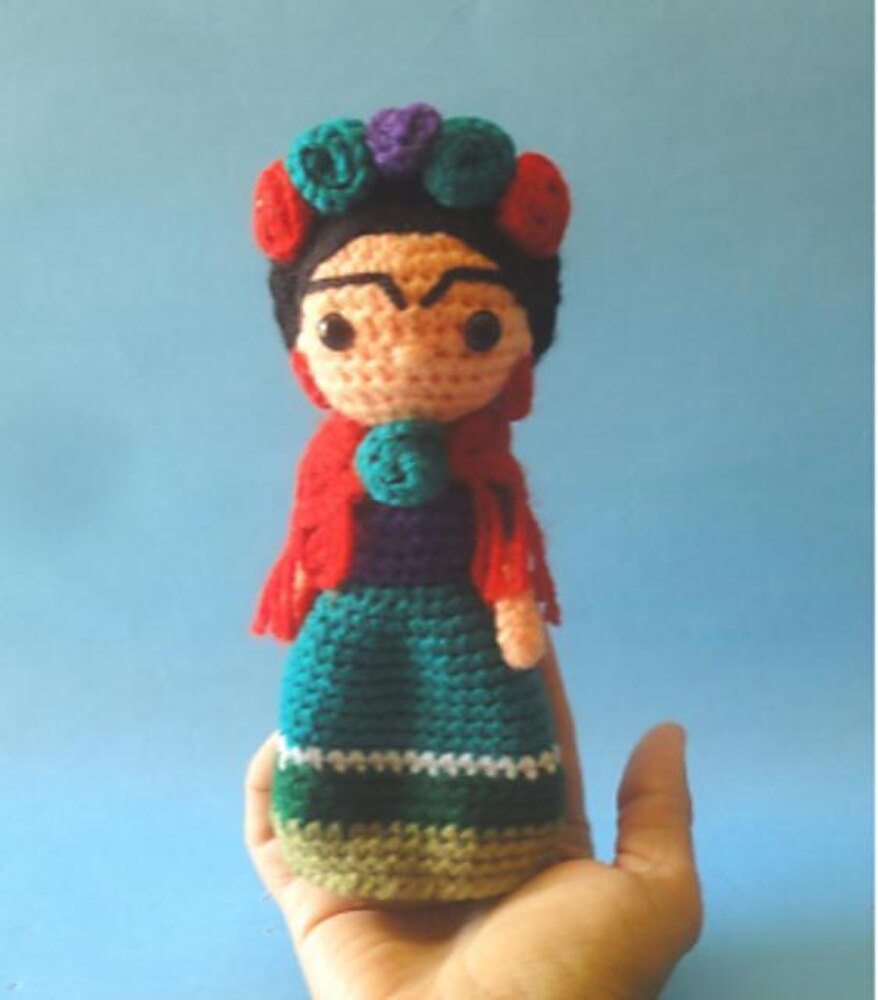 Frida kahlo blanket discount crochet