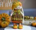 Crochet Toy Clothes Pattern - Outfit "Alice" for large toys