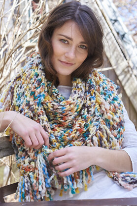 Papavero Shawl in Berroco Coco - Downloadable PDF