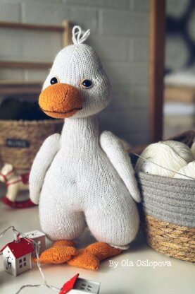 Goose Toy Knitting Patterns