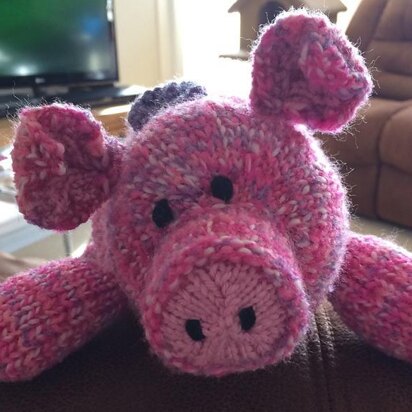Plumpy Pig - knitting pattern