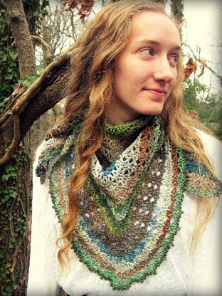 Fern Lace Shawl