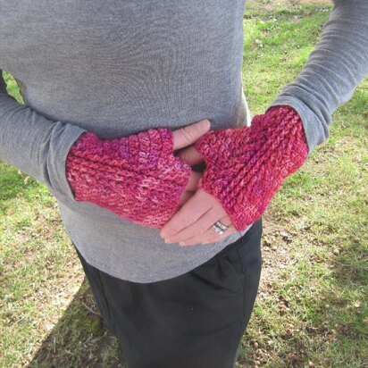 Cinnamon Sticks Fingerless Gloves