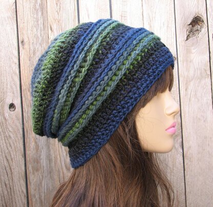 Crochet hat multicolored