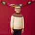 " What a Yoker " - Free Sweater Knitting Pattern For Boys and Men in Paintbox Yarns Wool Mix Aran by Paintbox Yarns