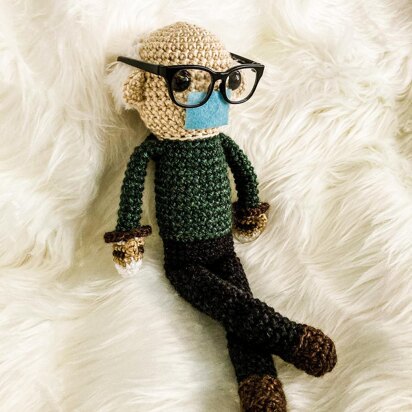 Bernie Sanders Meme Amigurumi