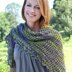 557 Ajuga Shawl - Knitting Pattern for Women in Valley Yarns Franklin Hand-Dyed