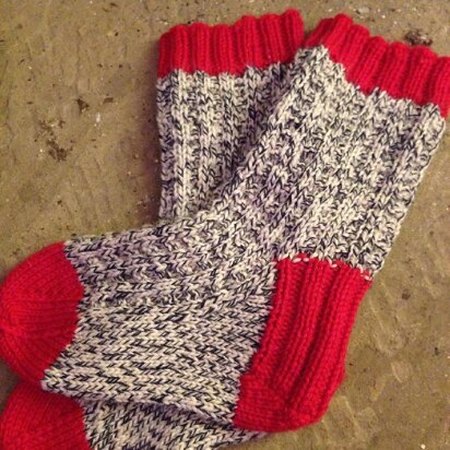 Nidderdale Cottage Socks - knitting pattern