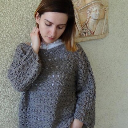 Mocha Lacy Sweater