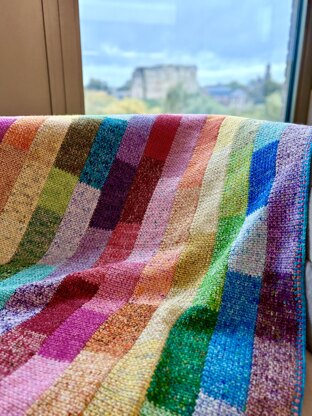 Crochet Jelly Roll Blanket